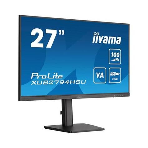 Iiyama ProLite XUB2794HSU-B6 computer monitor 68,6 cm (27") 1920 x 1080 Pixels Full HD Zwart