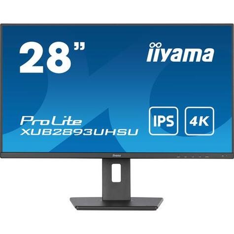 Iiyama ProLite computer monitor 71,1 cm (28") 3840 x 2160 Pixels 4K Ultra HD LED Zwart