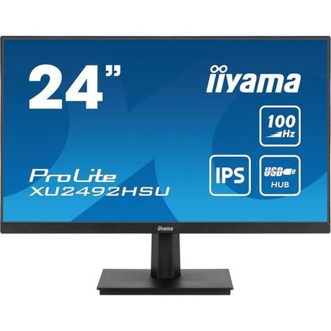 Iiyama Iiyama ProLite XU2492HSU-B6 computer monitor 60,5 cm (23.8") 1920 x 1080 Pixels Full HD LED Zwart