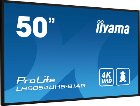 Iiyama LH5054UHS-B1AG beeldkrant Digitale signage flatscreen 125,7 cm (49.5") LCD