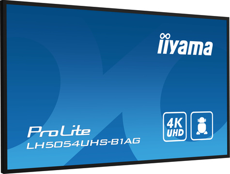 Iiyama LH5054UHS-B1AG beeldkrant Digitale signage flatscreen 125,7 cm (49.5") LCD