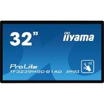 Iiyama Iiyama ProLite TF3239MSC-B1AG computer monitor 80 cm (31.5") 1920 x 1080 Pixels Full HD LED Touchscreen Multi-gebruiker Zwart