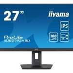 Iiyama Iiyama 68,6cm/27" (1920x1080) ProLite XUB2792HSU-B6 16:9 FHD IPS 100Hz 0,4ms HDMI DP Pivot VESA Speaker Black