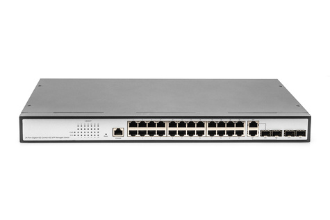 DIGITUS DIGITUS DN-80221-3 - switch - 24 ports - managed - rack-mountable