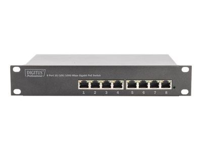 DIGITUS Professional DN-95317 - switch - 8 ports - unmanaged