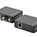 DIGITUS DIGITUS Fast Ethernet PoE+ VDSL Extender over CAT / Coxial Set - up to 500m - 802 -3at - Coax/RJ45