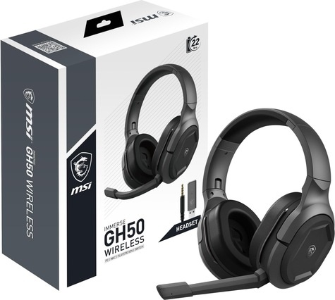 MSI Immerse GH50 Wireless GAMING Headset