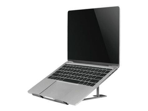 Neomounts NSLS085GREY Laptopstandaard 10-17" - opvouwbaar - compact - universeel
