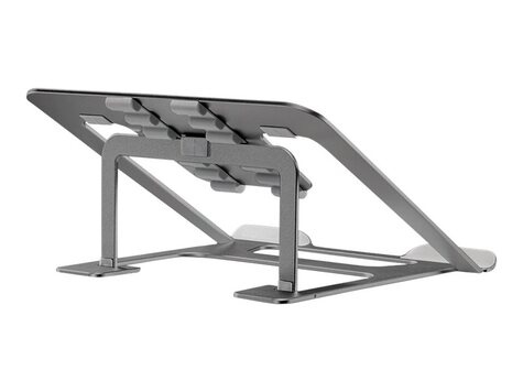 Neomounts NSLS085GREY Laptopstandaard 10-17" - opvouwbaar - compact - universeel