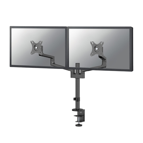 Neomounts Tafelhouder voor 2 monitoren (17"-27") max. 16 kg - volledig verstelbaar - Neomounts zwart