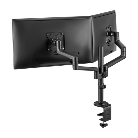Neomounts Tafelhouder voor 2 monitoren (17"-27") max. 16 kg - volledig verstelbaar - Neomounts zwart