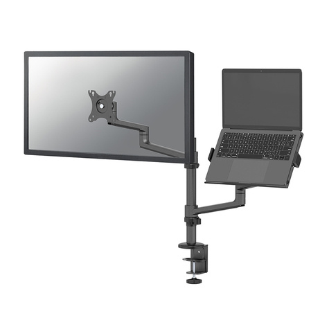 Neomounts Tafelhouder voor LCD-scherm (17"-27")/notebook (11,6"-17,3") volledig beweegbaar - Neomounts Zwart