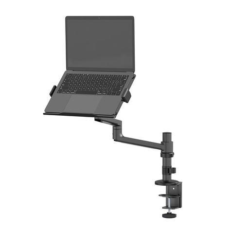 Neomounts Tafelhouder voor laptops Scharnierende arm  -  Zwart