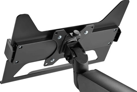 Neomounts Bureaustandaard Laptophouder 11"-17" zwart.