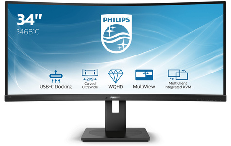 Philips B Line 346B1C - WLED 34" VA 5m