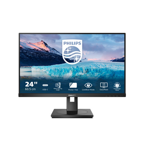 Philips LED-Display S-line 243S1 - 61 cm (24") - 1920 x 1080 Full HD
