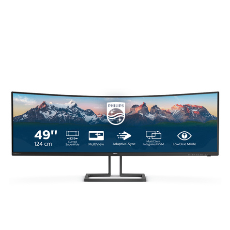 Philips 49" 498P9Z/00 Curved/DQHD/DP/3xHDMI