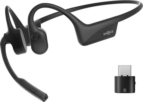 Shokz OpenComm2 UC Wireless Headset met USB-C dongle