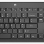 HP HP 230 Wireless Keyboard Black QWERTY