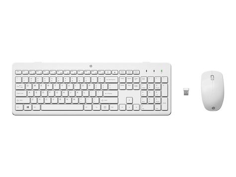 HP HP 230 Wireless Mouse and KeyboardCombo Wit QWERTY