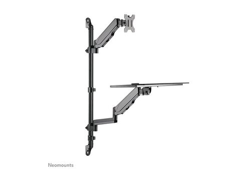 Neomounts 17-inch-32" 1TFT Workplace aan de muur gemonteerd. Max.9kg