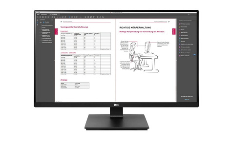 LG LED-Monitor 27BN65QP-B - 68.6 cm (27") - 2560 x 1440 WQHD