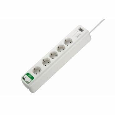 APC Overspanningsbeveiliger 2300W 5x stopcontact + 2x USB