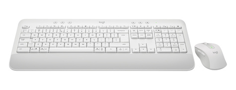 Logitech Keyboard and Mouse Set Signature MK650 Combo For Business - UK Layout - White