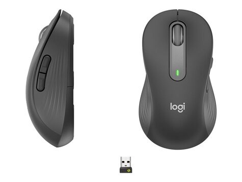 Logitech Signature M650 L Wireless Mouse - GRAPHITE - EMEA