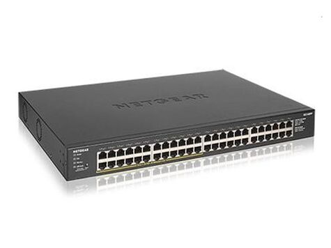 Netgear 48PT GIGE UNMANAGED SWCH W/POE+