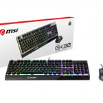 MSI MSI Vigor GK-30 Combo Gaming Keyboard Black QWERTY