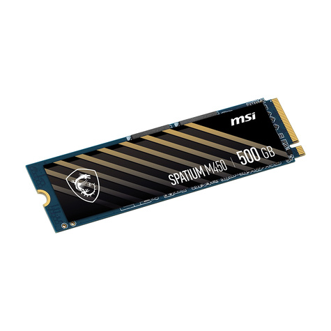 MSI SSD SPATIUM M450 PCIe 4.0 NVMe M.2 500GB