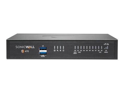 SonicWall TZ470 firewall (hardware) 3500 Mbit/s