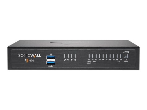 SonicWall Tz470 firewall (hardware) 1U 3500 Mbit/s