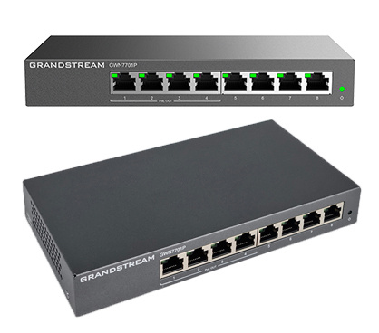 Grandstream GWN7701P Unmanaged Switch 8-Port 4x PoE