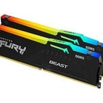 Kingston Kingston DDR5  64GB PC 4800 CL38 Kingston KIT (2x32GB) FURY Beast RGB retail