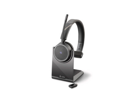 Poly BT Headset Voyager 4310 UC Mono USB-A Teams with Charging Stand