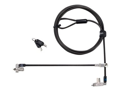 Kensington Slim N17 2.0 Laptop Lock for Wedge-shaped Slots