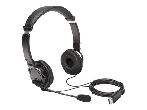 Kensington Headset Hi-Fi with Mic USB-A 1.80m Cable