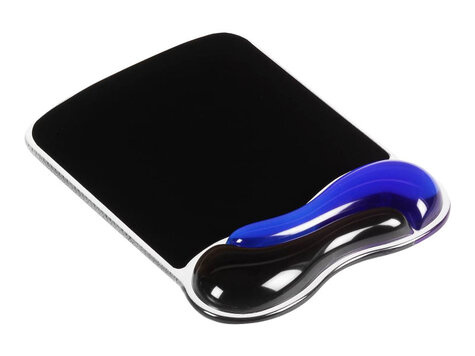 Kensington Duo Gel Mouse Pad Wrist Rest Blue