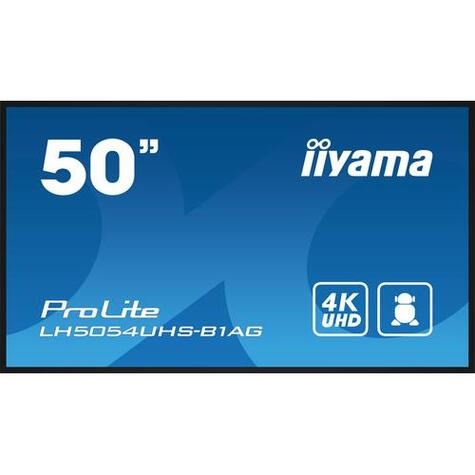 Iiyama Iiyama LH5054UHS-B1AG beeldkrant Digitale signage flatscreen 125,7 cm (49.5") LCD