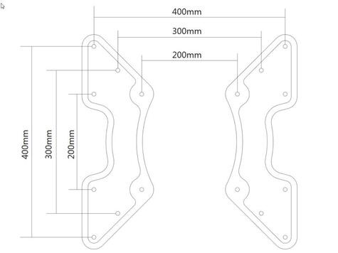 Neomounts FPMA-VESA440 VESA-adapter 27-60"