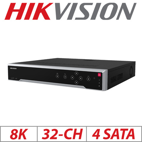Hikvision Hikvision DS-7732NI-M4 Netwerk Video Recorder (NVR) 1.5U Zwart