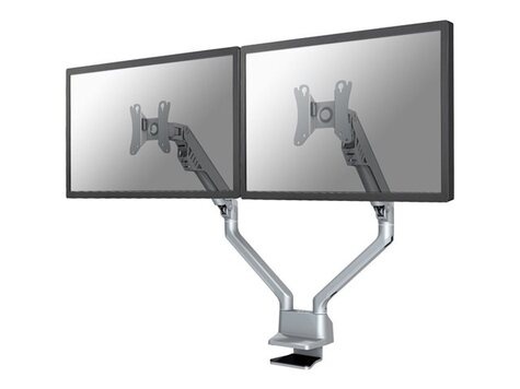Neomounts FPMA-D750D - voor 2 LCD-schermen - zilver
