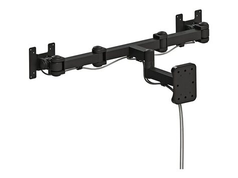 Neomounts FPMA-W960D - voor 2 LCD-schermen - zwart