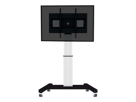 Neomounts PLASMA-M2500 wagen - gemotoriseerd - voor plat scherm / mediaspeler / mini-pc - zilver