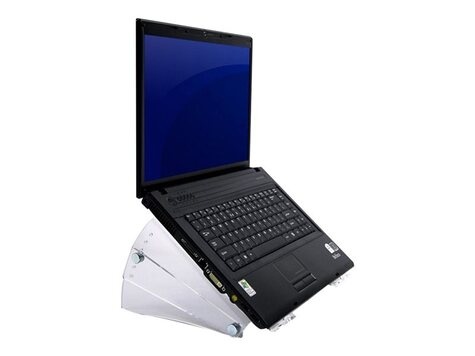 Neomounts NSNOTEBOOK300 stand - voor notebook - transparant