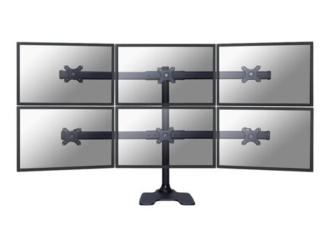 Neomounts Neomounts FPMA-D700DD6 stand - voor 6 LCD-displays - zwart