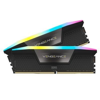 Corsair CORSAIR RAM Vengeance RGB - 64 GB (2 x 32 GB Kit) - DDR5-6000 DIMM CL30