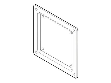 Neomounts FPMA-VESA100 - voor LCD-scherm - zwart